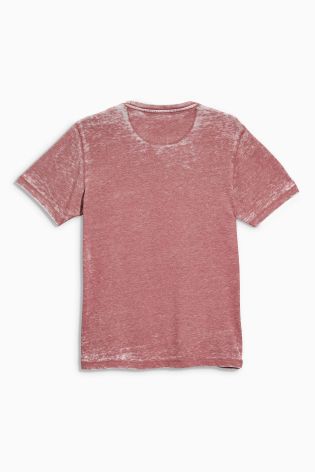 Burgundy Burnout 5th Avenue T-Shirt